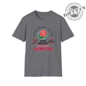 Ohio State University 2025 Rose Bowl Champions Shirt Osu Buckeyes Champs Hoodie College Football Souvenir Sweatshirt Cfb Game Day Merch Championship Tshirt giftyzy 8