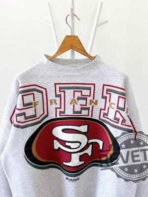 Vintage 90S San Francisco 49Ers Nfl Ovp Sweatshirt Hoodie Tshirt Tee Gift For Fan Niners Sf 49Er Crewneck Pullover Hoodies Unique revetee 1 1