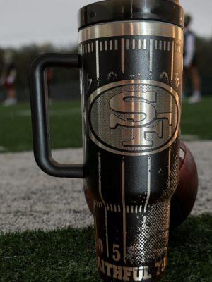 San Francisco 49Ers Tumbler Stanley Cup 40Oz Tumblers Gift For Fan Sf 49Er Niners Unique revetee 1 1