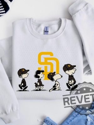 Snoopy Charlie Brown Custom Team Atlanta Braves Mets Pirates Padres Phillies Mlb Crewneck Sweater Hoodie Tshirt Sweatshirt Unique