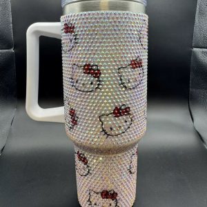 new hello kitty rhinestone 40oz tumbler