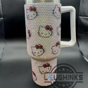 new hello kitty rhinestone 40oz tumbler