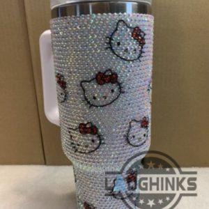 new hello kitty rhinestone 40oz tumbler