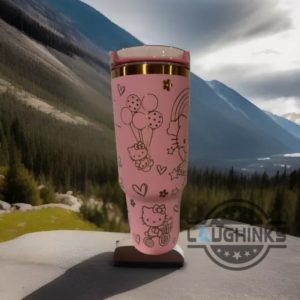 sanrio hello kitty 40oz engraved tumbler