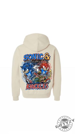 Sonic And Knuckles Heavyweight Lions Detroit Football Shirt giftyzy 2