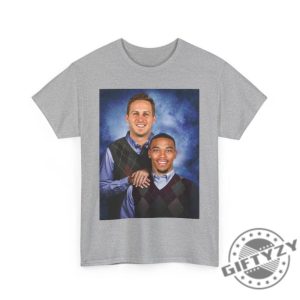 Jared Goff Amon Ra St. Brown Step Brothers Tee Detroit Lions giftyzy 5