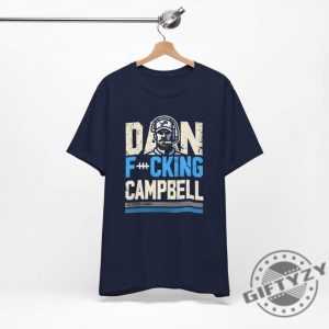 Dan Campbell Detroit Lions Michigan Football Shirt giftyzy 2