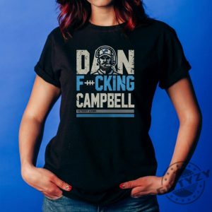 Dan Campbell Detroit Lions Michigan Football Shirt giftyzy 3