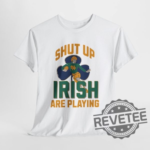 Vintage Notre Dame Fighting Irish Football Tee Tshirt Hoodie Sweatshirt Tee Gift For Fan National Champions Shirts Irish Grand Dad Unique revetee 1 1