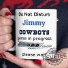 Dallas Cowboys Do Not Disturb Cowboys Game In Progress Fan Coffee Mug Tshirt Hoodie Sweatshirt Tee Gift For Fan Personalized Unique revetee 1