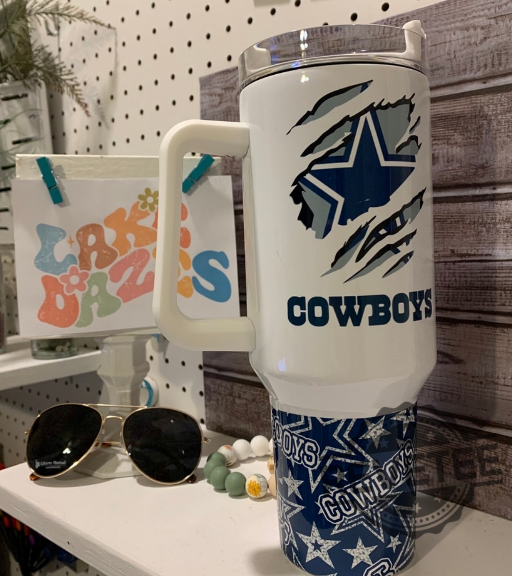 Dallas Cowboys Stanley Cup 40Oz Tumbler Gift For Cowboys Fan Mens Womens Unique