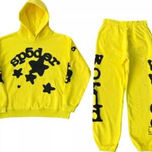 new worldwide x beluga yellow sp5der hoodie sweatpants t shirt sweatshirt