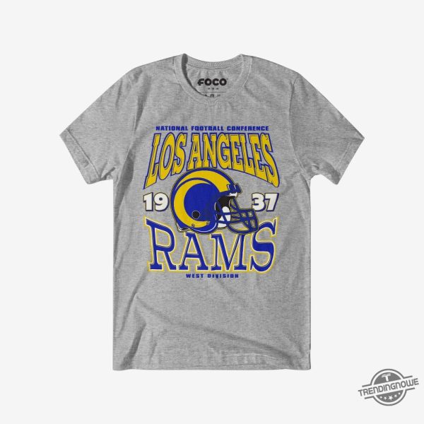 Los Angeles Rams Classic Team Helmet Shirt trendingnowe 1