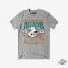 Miami Dolphins Classic Team Helmet Shirt trendingnowe 1