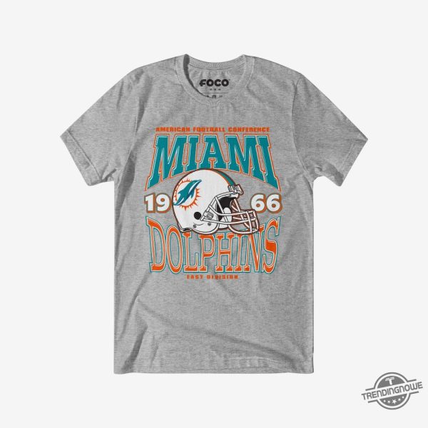 Miami Dolphins Classic Team Helmet Shirt trendingnowe 1