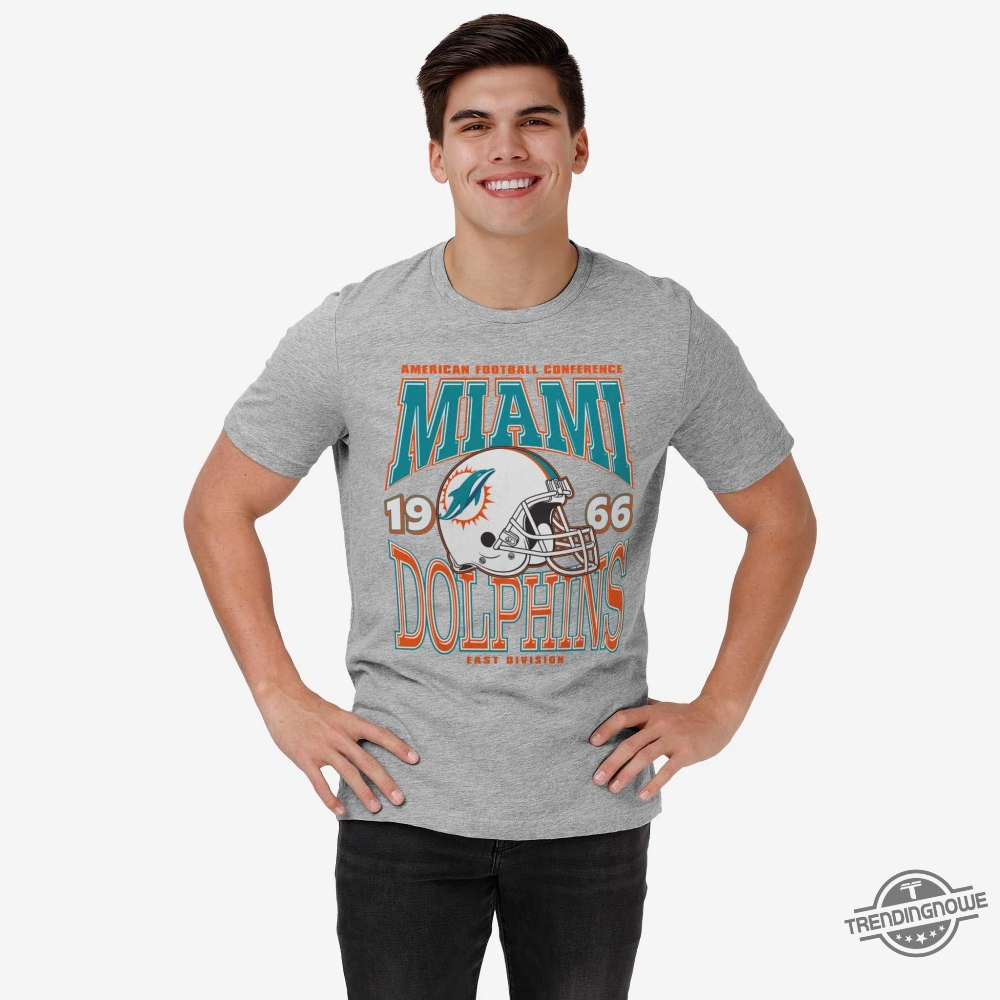 Miami Dolphins Classic Team Helmet Shirt 7 Miami Dolphins Classic Team Helmet Shirt