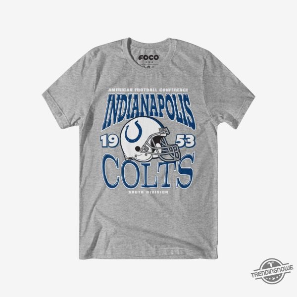Indianapolis Colts Classic Team Helmet Shirt trendingnowe 1