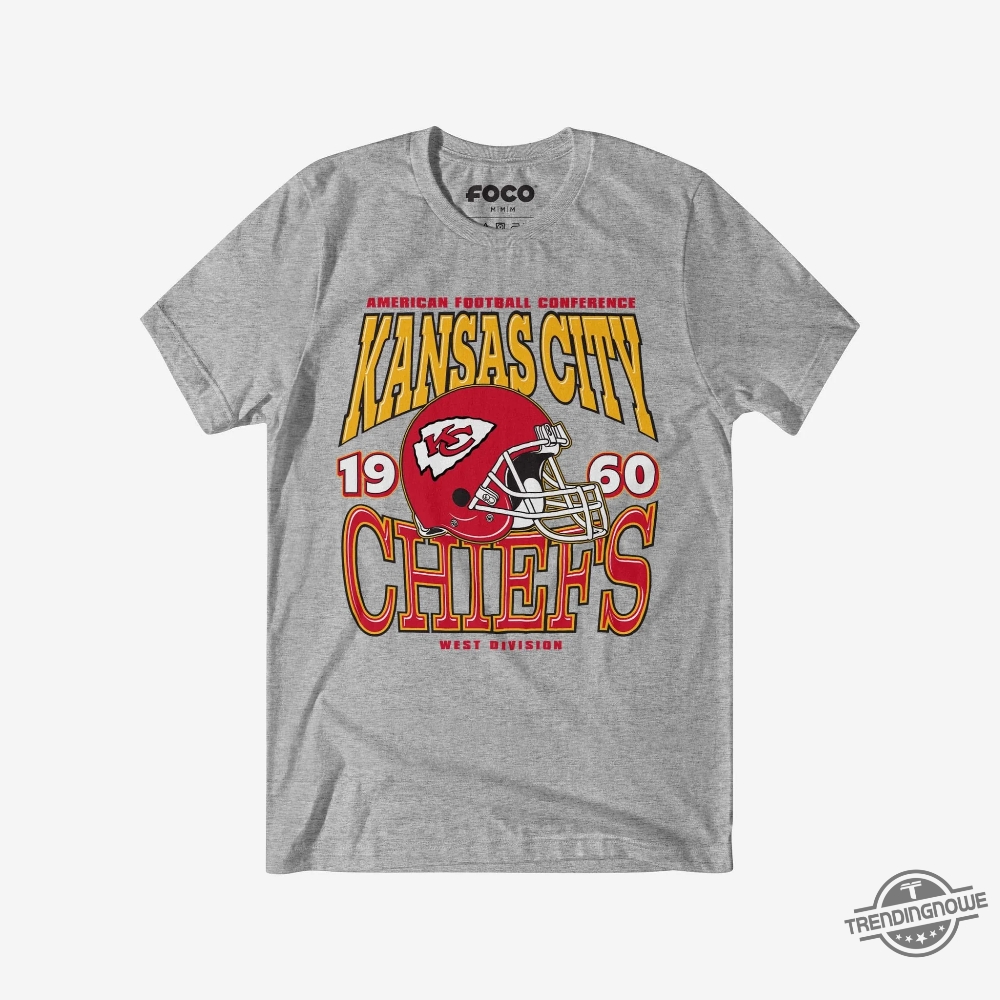 Kansas City Chiefs Classic Team Helmet Shirt 6 Kansas City Chiefs Classic Team Helmet Shirt