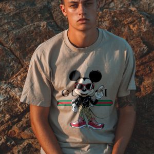 disney mickey gucci shirt