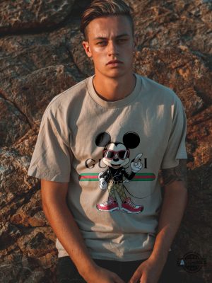 disney mickey gucci shirt