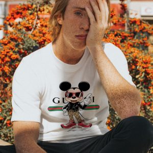 disney mickey gucci shirt