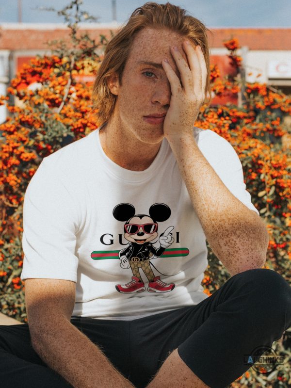 disney mickey gucci shirt