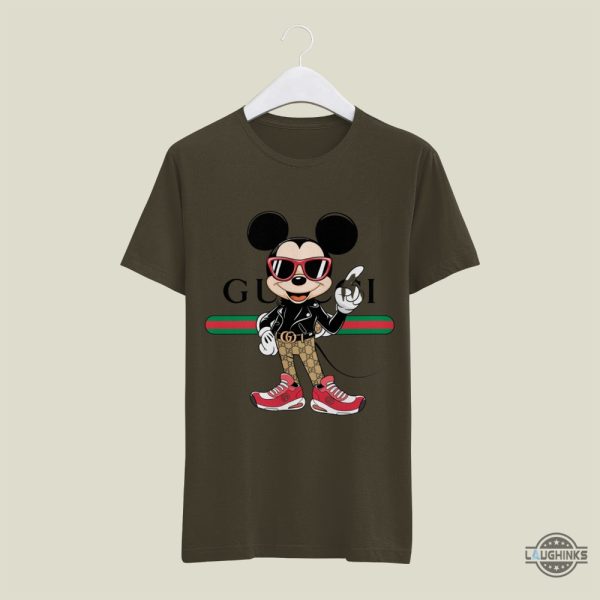 disney mickey gucci shirt