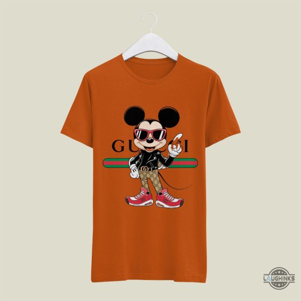 disney mickey gucci shirt