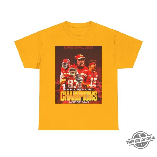 Kansas City Super Bowl Lix Champions 2025 Shirt trendingnowe 4
