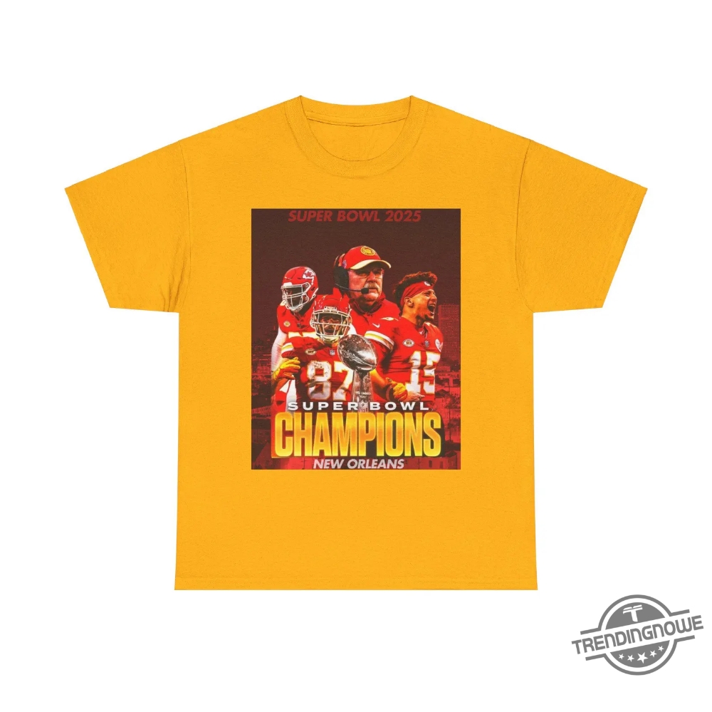 Kansas City Super Bowl Lix Champions 2025 Shirt 11 Kansas City Super Bowl LIX Champions 2025 Shirt