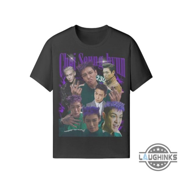 choi seung hyun thanos top player 230 squid game shirt