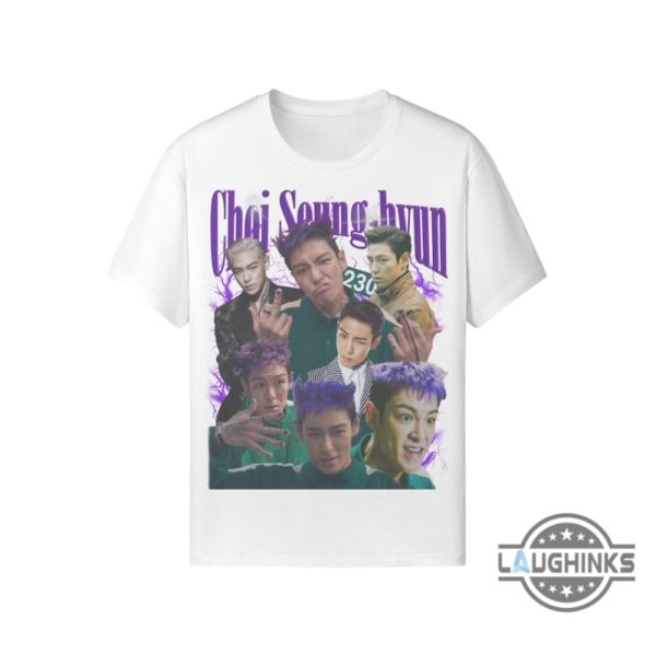 choi seung hyun thanos top player 230 squid game shirt