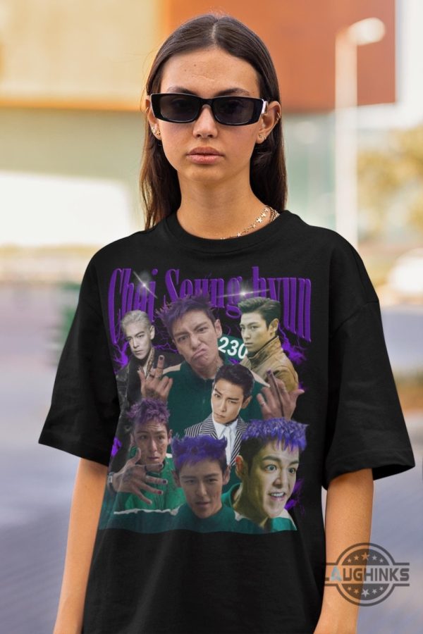 choi seung hyun thanos top player 230 squid game shirt