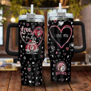 custom bucees valentines day 2024 stanley tumbler dupe 40oz