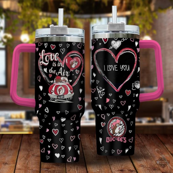 custom bucees valentines day 2024 stanley tumbler dupe 40oz