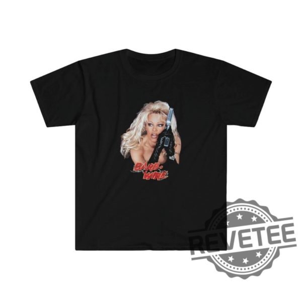 Barb Wire Pamela Anderson 90S Movie Tshirt Hoodie Sweatshirt Tee Gift For Fan Pam And Tommy Sweater Pullover Hoodie Unique revetee 1 1