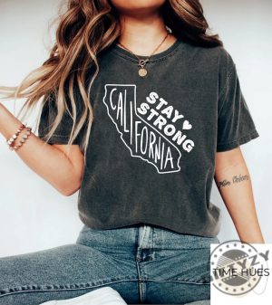 Pray For Los Angeles Shirt California Strong Tee giftyzy 3