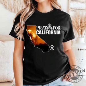 Pray For Los Angeles California Tshirt giftyzy 5