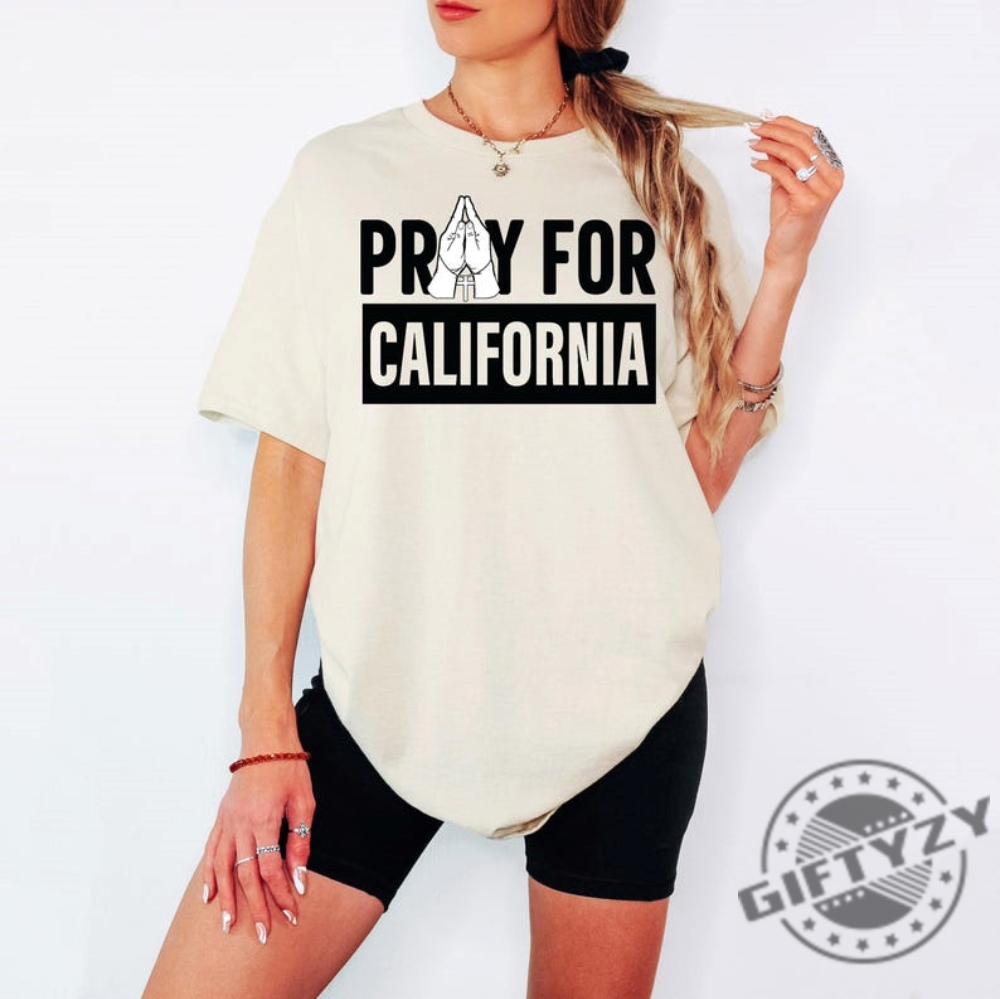 California Support La Firefighters Los Angeles Fire Recovery Shirt