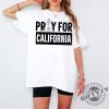 California Support La Firefighters Los Angeles Fire Recovery Shirt giftyzy 4