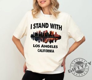 Pray For California Tee Support La Firefighters Shirt giftyzy 7