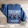 Trump Victory Dance Inauguration Jan 20 2025 Sweatshirt Tshirt Sweatshirt Triumphant 45 47 President Elect Trump Gift For Him Her Unique revetee 1