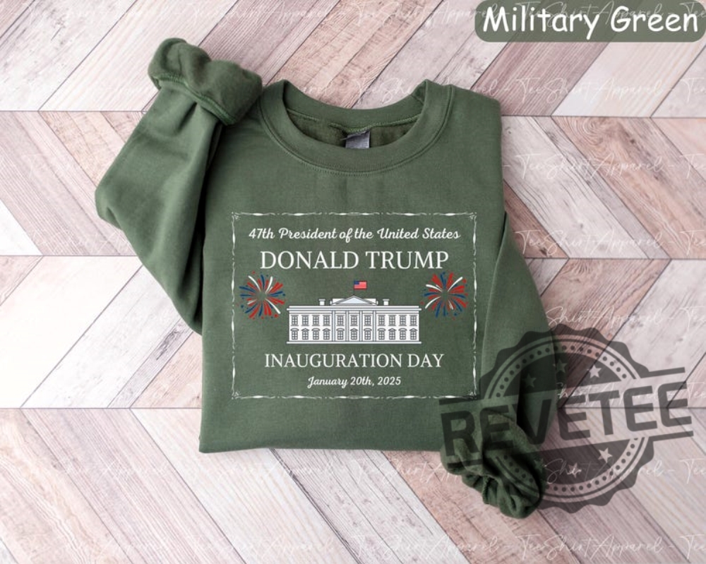 Inauguration Day Donald Trump White House Tshirt Sweatshirt Hoodie Tee Gift For Women Men Crewneck Pullover Hoodies Unique