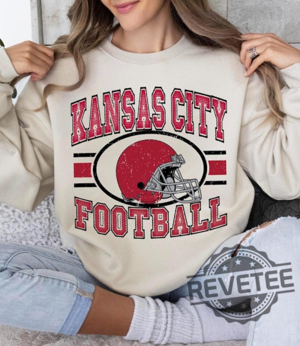 Retro Kansas City Chiefs 90S Style Tshirt Hoodie Sweatshirt Tee Gift For Fan Crewneck Pullover Hoodies Unique revetee 1