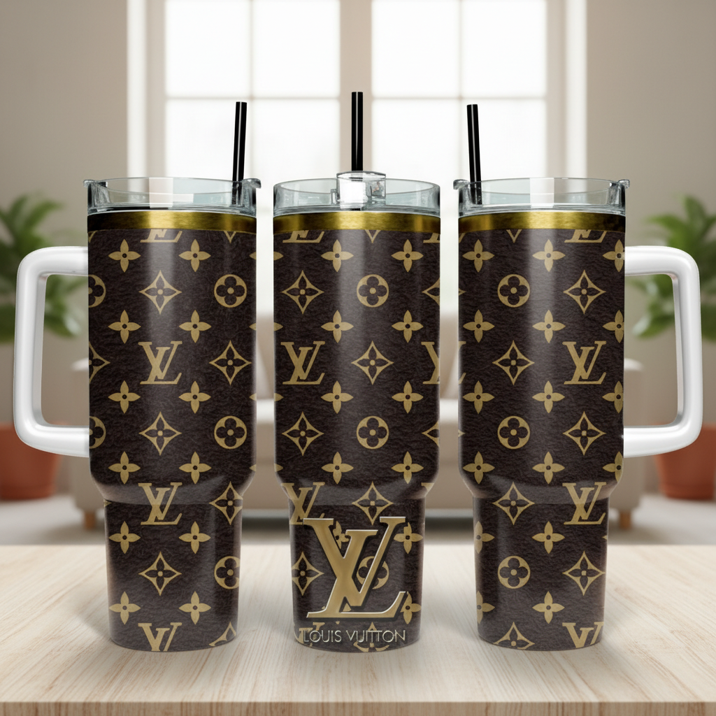 Lv Logo Louis Vuitton Tumbler 40Oz 2 LV Logo Louis Vuitton Tumbler 40oz Gallery