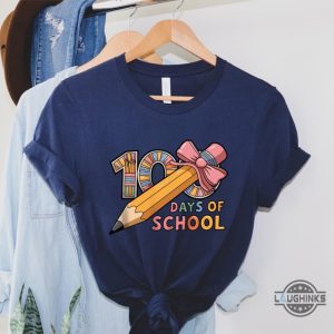 happy 100 days of school shirt black to school graphic tee for teacher