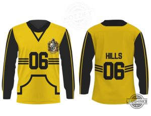 harry potter hufflepuff quidditch uniform custom shirt