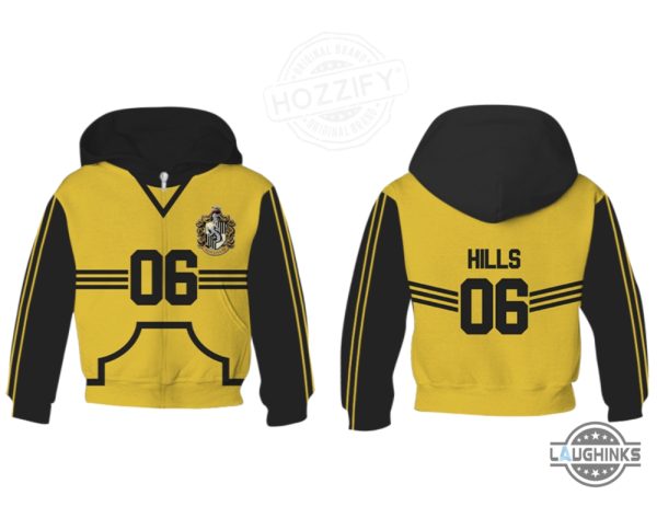 harry potter hufflepuff quidditch uniform custom shirt