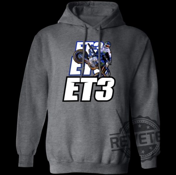 Eli Tomac Et3 Supercross Motocross Tshirt Hoodie Sweatshirt Monster Energy Yamaha Star Racing Dirt Bikes Fan Apparel Sweater Unique revetee 1 1