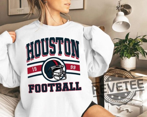 Houston Texas Football Vintage Shirts Hoodies Sweatshirts Retro Game Day Crewneck Tee Gift For Fan Mens Womens Unique revetee 1 1